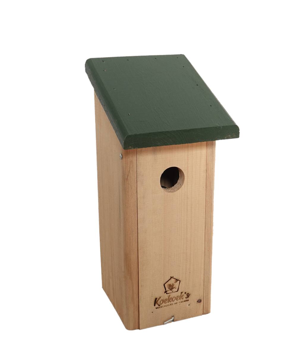 Vogelhuisje met camera – langwerpig – zijkant 2 Vogelhuisje met camera – langwerpig – zijkant 2
